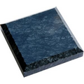 Black marble square paperweights (3 1/2" x 3 1/2" x 3/4")